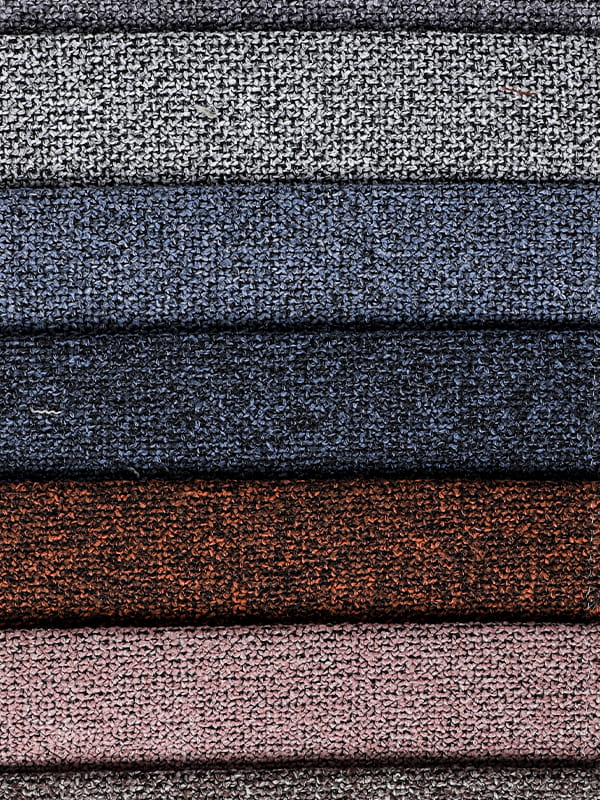 Mandalay kauč utkane dvobojne poliesterske lanene tkanine