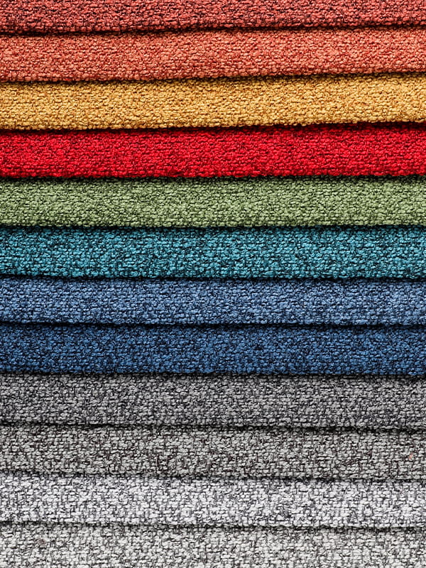 Poliester od poliestera i kauča od koralne petlje tkanine