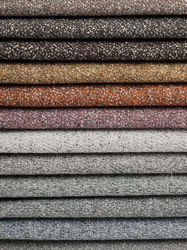 Poliester i lanena tkanina za sofu