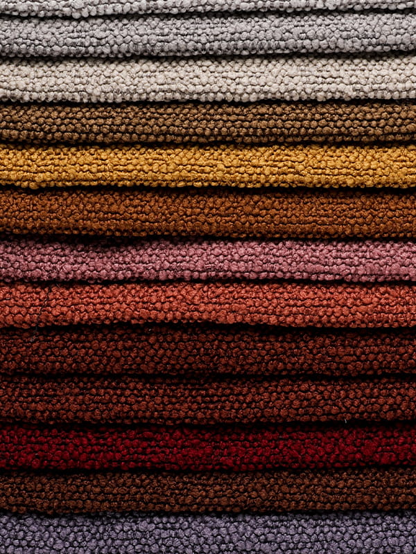 Dinoya Circle Pređa poliester i laneni kauč tkanine