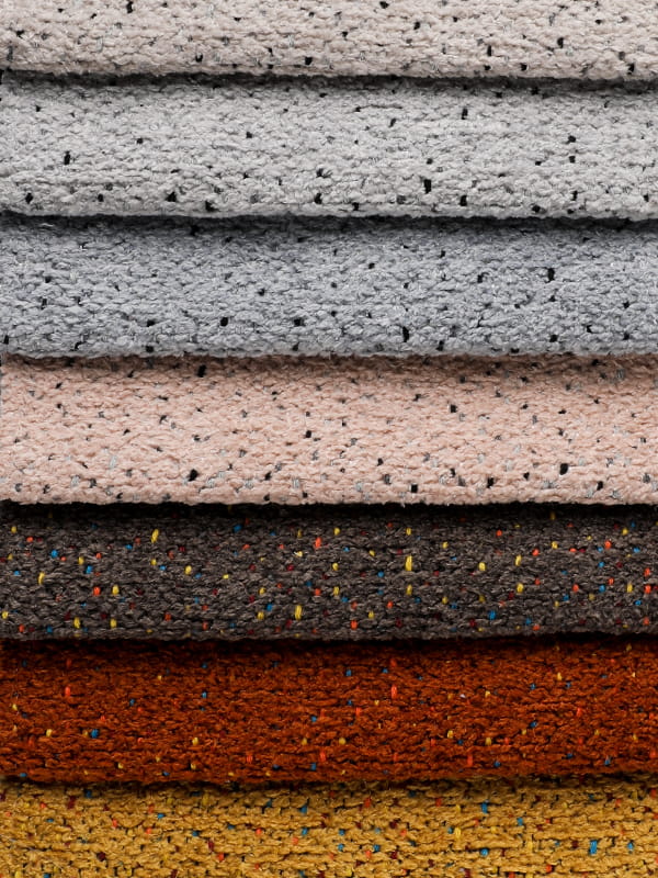 Tkanina od kauča s kaučem